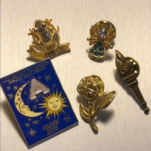 Gold Pins